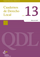Cuadernos de Derecho Local nº 13
