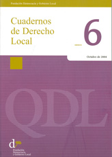 Cuadernos de Derecho Local nº 6