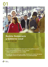 Revista Democracia y Gobierno Local n 1