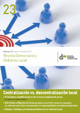 Revista Democracia y Gobierno Local n 23