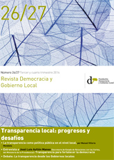 Revista Democracia y Gobierno Local n 26/27