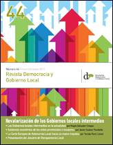 Revista Democracia y Gobierno Local nº 44