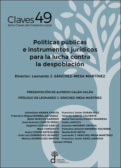 Políticas públicas e instrumentos jurídicos para la lucha contra la despoblación